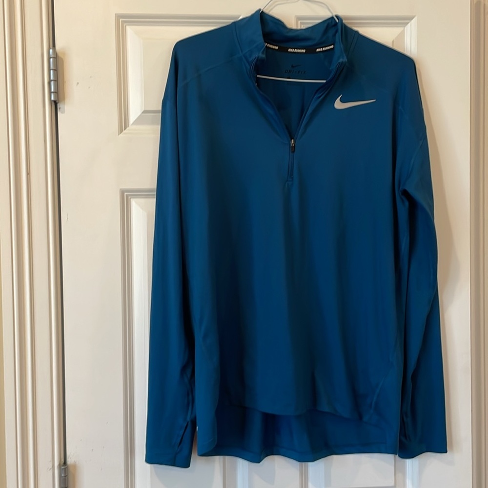 Mens L, Nike Dri Fit Running Long Sleeve Shirt, excellent condition!